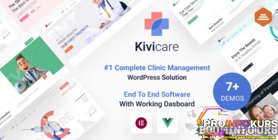 скачать бесплатно KiviCare 2.0 - Medical Clinic & Patient Management WordPress Solution