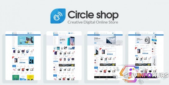 скачать бесплатно [Themeforest] CircleShop - responsive opencart theme (2017)