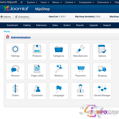 скачать бесплатно [Opencart & Joomla] MijoShop - полноценный интернет-магазин на OpenCart в Joomla