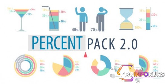 скачать бесплатно [VideoHive] Percent Pack 2.0 (2022)