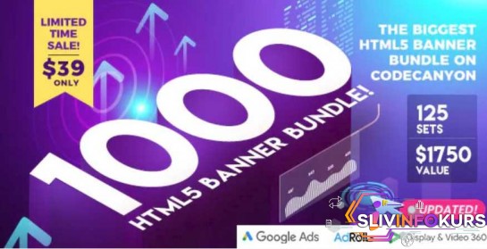 скачать бесплатно [HTML5] 1000 HTML5 банеров для Ваших рекламных компаний (2019)