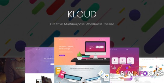 скачать бесплатно [Themeforest] Kloud - Creative Multipurpose WordPress Theme (2020)