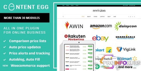 скачать бесплатно [Codecanyon] Content Egg v10.1.0 - полезный плагин для бизнес сайтов WordPress (2022)