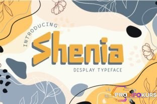 скачать бесплатно [Creativefabrica] Shenia Font (2022)