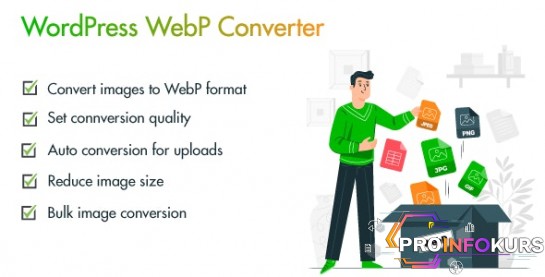 скачать бесплатно [Codecanyon] WebPio - WordPress WebP Converter (2022)