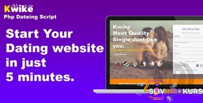 скачать бесплатно [CodeCanyon] Kwike v1.4 - PHP скрипт сайта знакомств (2020)