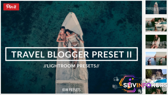 скачать бесплатно Travel blogger II lightroom preset (2018)