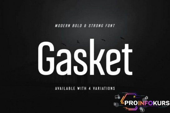 скачать бесплатно [Elements.Envato] Gasket - Modern Corporate Condensed Sans Serif (2021)
