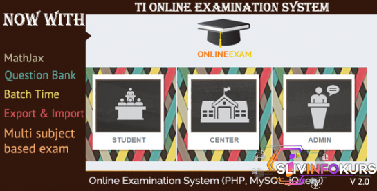 скачать бесплатно [codecanyon] TI Online Examination System v2 - сервис для экзаменов и тестов