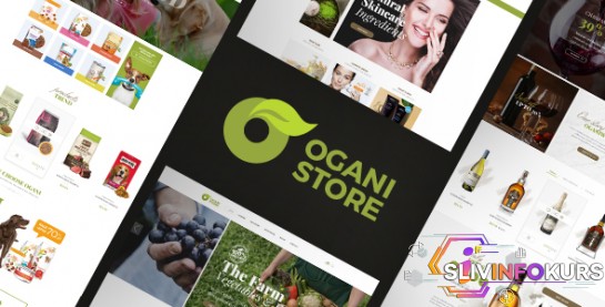 скачать бесплатно [Themeforest] Ogani - Organic, food, pet, alcohol, cosmetics opencart 2.3 & 3.x theme (2017)