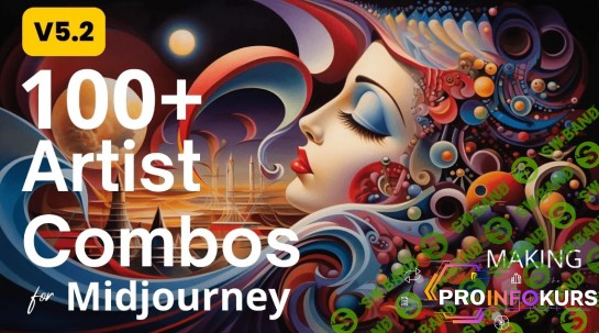 скачать бесплатно [Jenn Mishra] 100+ лучших промтов комбинаций стилей художников в Midjourney (2023)