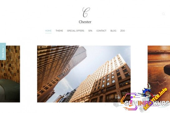 скачать бесплатно YOO Chester v1.0.4 - универсальный бизнес шаблон для Joomla