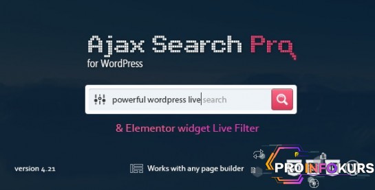 скачать бесплатно [Codecanyon] Ajax Search Pro - Live WordPress Search & Filter Plugin (2021)
