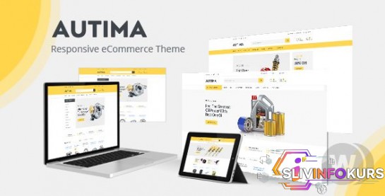 скачать бесплатно Autima - шаблон интернет-магазина автозапчастей OpenCart